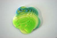 IMPEX TRIMITS JEWELLERY - GREEN MEDIUM 5 SIDED SHAPE RT20